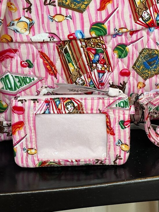 VERA BRADLEY HARRY POTTER LARGE BACKPACK + ID LANYARD CASE(SET):NWT HONEYDUKES main image 10
